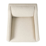 Streamlined proportions meet a reimagined traditional silhouette. Inset with a smooth swivel base, the chair features refined, sleek dimensions and a tiered, upholstered seat deck for a tailored look.As enthusiasts of organic modern design at Amethyst, we love the warm modern inspired Gianna Swivel Chair - Antwerp Natural. Amethyst Home provides interior design, new home construction design consulting, vintage area rugs, and lighting in the Calabasas metro area.