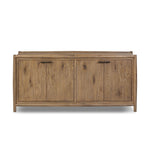 The traditional spindle structure brought to modern speed. Made from weathered oak, the sideboard brings generous storage space to dining and entertaining, working into a range of spaces and collections with ease. Simple cylindrical hardware is finished in an aged bronze Amethyst Home provides interior design, new home construction design consulting, vintage area rugs, and lighting in the Boston metro area.