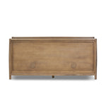 The traditional spindle structure brought to modern speed. Made from weathered oak, the sideboard brings generous storage space to dining and entertaining, working into a range of spaces and collections with ease. Simple cylindrical hardware is finished in an aged bronze Amethyst Home provides interior design, new home construction design consulting, vintage area rugs, and lighting in the Miami metro area.