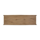 The traditional spindle structure brought to modern speed. Made from weathered oak, the sideboard brings generous storage space to dining and entertaining, working into a range of spaces and collections with ease. Simple cylindrical hardware is finished in an aged bronze Amethyst Home provides interior design, new home construction design consulting, vintage area rugs, and lighting in the San Diego metro area.