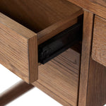 Featuring Glenview Weathered Oak Veneer Desk by Four Hands at Amethyst Home. Traditional, reimagined. Made from rustic weathered oak, this desk brings generous storage space to the office. Simple hardware is finished in an aged bronze.Overall Dimensions: 67.50"w x 27.50"d x 31.00"hWeight : 148.37 lbsMaterials: Thick Oak Veneer, Solid Oak. Amethyst Home provides interior design, new home construction design consulting, vintage area rugs, and lighting in the Calabasas metro area.