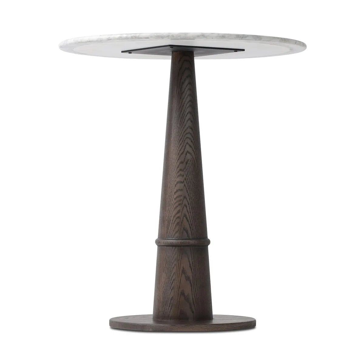 Featuring Goetz Honed White Marble Counter Table by Four Hands at Amethyst Home. For this fresh take on traditional tulip shaping, a solid oak base pairs with a solid marble tabletop. Perfectly sized for the counter.
Overall Dimensions: 32.0" L x 32.0 " W x 36.5" H
Collection: AllstonColors: Honed White Marble, Brown OakMaterials: Solid Marble, Solid Oa. Amethyst Home provides interior design, new home construction design consulting, vintage area rugs, and lighting in the Winter Garden metro area.