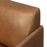 A bold chair design inspired by Italian modernism. Made from rich top-grain leather, with a wide format that contrasts slimmer chamfered legs leaving airiness underneath. The result: A beautiful balance of scale.As enthusiasts of wabi sabi style at Amethyst, we love the optimistic inspired Graford Chair - Chaps Saddle. Amethyst Home provides interior design, new home construction design consulting, vintage area rugs, and lighting in the Winter Garden metro area.