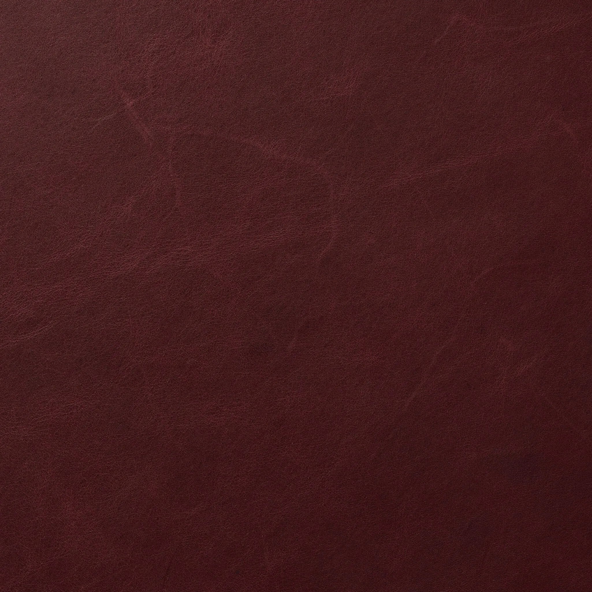 A bold dining chair design inspired by Italian modernism. Made from burgundy top-grain leather, with a wide format that contrasts slimmer chamfered legs leaving airiness underneath. The result: A beautiful balance of scale.As enthusiasts of luxe aesthetics at Amethyst, we love the warm modern inspired Graford Dining Chair - Dulane Burgundy. Amethyst Home provides interior design, new home construction design consulting, vintage area rugs, and lighting in the Winter Garden metro area.