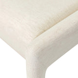 A bold design inspired by Italian modernism. Made from Crypton® performance fabric, with a wide format that contrasts slimmer chamfered legs and a thin metal footrest. The result: A beautiful balance of scale, perfectly sized for the counter. Amethyst Home provides interior design, new home construction design consulting, vintage area rugs, and lighting in the Newport Beach metro area.