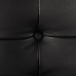 Featuring Halston Black Leather Chair by Four Hands at Amethyst Home. Featured in one of our recent home tours -- the Halston leather chair is the ultimate in comfort and surprised everyone who sat in it.  It has a hammock sling style construction that just feels sooo right.
Overall Dimensions: 30"W x 34.25"L x 32"HMaterials: Top Grain Leather, Solid AshSe. Amethyst Home provides interior design, new home construction design consulting, vintage area rugs, and lighting in the Alpharetta metro area.