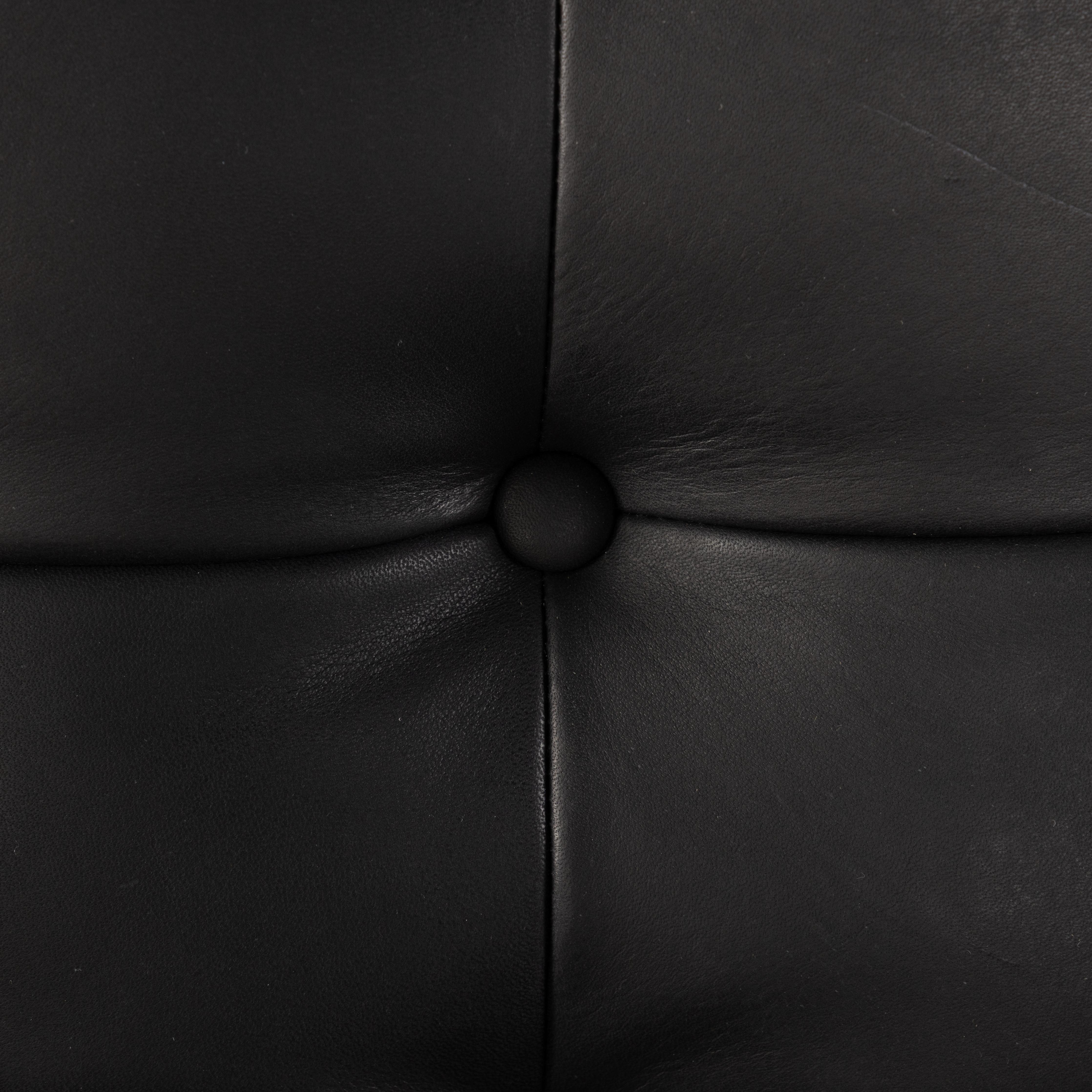 Featuring Halston Black Leather Chair by Four Hands at Amethyst Home. Featured in one of our recent home tours -- the Halston leather chair is the ultimate in comfort and surprised everyone who sat in it.  It has a hammock sling style construction that just feels sooo right.
Overall Dimensions: 30"W x 34.25"L x 32"HMaterials: Top Grain Leather, Solid AshSe. Amethyst Home provides interior design, new home construction design consulting, vintage area rugs, and lighting in the Alpharetta metro area.