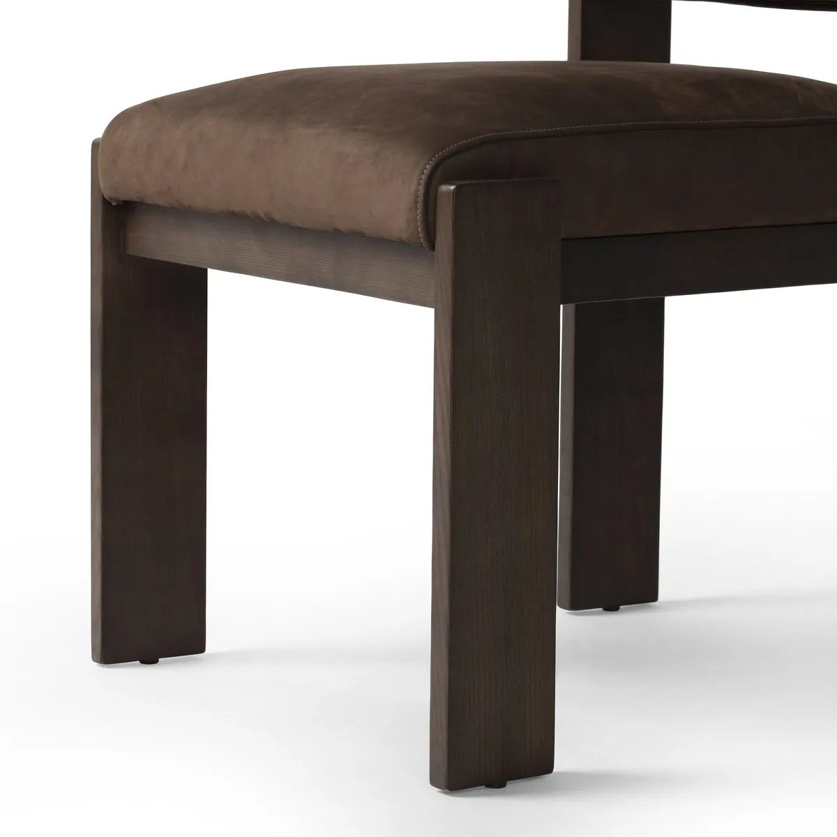 Featuring Hamlet Cottswald Cigar Nubuck Dining Chair by Four Hands at Amethyst Home. Expertly crafted for both comfort and style, our Hamlet Cottswald Cigar Nubuck Dining Chair is the perfect addition to any dining room. With its durable construction and luxurious nubuck material, this chair provides an inviting and elegant seating option for your guests.
O. Amethyst Home provides interior design, new home construction design consulting, vintage area rugs, and lighting in the San Diego metro area.