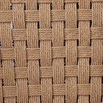 This Hamlin dining armchair features a double twisted paper cord design, adding unique texture and visual interest. The armchair design provides additional support and comfort for extended periods of sitting. Made with quality materials, this armchair is built to last Amethyst Home provides interior design, new home construction design consulting, vintage area rugs, and lighting in the Los Angeles metro area.
