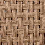This Hamlin dining armchair features a double twisted paper cord design, adding unique texture and visual interest. The armchair design provides additional support and comfort for extended periods of sitting. Made with quality materials, this armchair is built to last Amethyst Home provides interior design, new home construction design consulting, vintage area rugs, and lighting in the Los Angeles metro area.