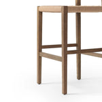 Featuring Hamlin Double Twisted Paper Cord Bar Stool by Four Hands at Amethyst Home. The Hamlin Double Twisted Paper Cord Bar Stool is expertly crafted with durable, high-quality materials. Its unique cord design provides both style and support, making it the perfect addition to any space. With its sturdy construction, this stool offers long-lasting use fo. Amethyst Home provides interior design, new home construction design consulting, vintage area rugs, and lighting in the Des Moines metro area.