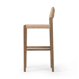 Featuring Hamlin Double Twisted Paper Cord Bar Stool by Four Hands at Amethyst Home. The Hamlin Double Twisted Paper Cord Bar Stool is expertly crafted with durable, high-quality materials. Its unique cord design provides both style and support, making it the perfect addition to any space. With its sturdy construction, this stool offers long-lasting use for. Amethyst Home provides interior design, new home construction design consulting, vintage area rugs, and lighting in the Park City metro area.