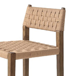 Featuring Hamlin Double Twisted Paper Cord Bar Stool by Four Hands at Amethyst Home. The Hamlin Double Twisted Paper Cord Bar Stool is expertly crafted with durable, high-quality materials. Its unique cord design provides both style and support, making it the perfect addition to any space. With its sturdy construction, this stool offers long-lasting use fo. Amethyst Home provides interior design, new home construction design consulting, vintage area rugs, and lighting in the Scottsdale metro area.