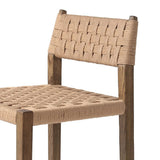 Featuring Hamlin Double Twisted Paper Cord Bar Stool by Four Hands at Amethyst Home. The Hamlin Double Twisted Paper Cord Bar Stool is expertly crafted with durable, high-quality materials. Its unique cord design provides both style and support, making it the perfect addition to any space. With its sturdy construction, this stool offers long-lasting use fo. Amethyst Home provides interior design, new home construction design consulting, vintage area rugs, and lighting in the Scottsdale metro area.