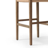 Featuring Hamlin Dover Crescent Bar Stool With Cushion by Four Hands at Amethyst Home. The Hamlin Dover Crescent Bar Stool With Cushion is a stylish and comfortable seating option for your home. The cushion provides extra support and the sleek design adds a touch of elegance to any room. Made with high-quality materials for durability.
Overall Dimensions: 2. Amethyst Home provides interior design, new home construction design consulting, vintage area rugs, and lighting in the Charlotte metro area.
