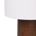 Featuring Haney Russet Mango Table Lamp by Four Hands at Amethyst Home. A clean silhouette of mango wood is complemented by the suspended shade of this table lamp.Overall Dimensions: 15.75"w x 15.75"d x 22.50"hWeight : 10.58 lbsMaterials: Solid Mango, Iron. Amethyst Home provides interior design, new home construction design consulting, vintage area rugs, and lighting in the Park City metro area.