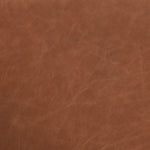 A midcentury-inspired counter stool gets refreshed with a modern memory swivel and chestnut top-grain leather. Slim, tapered oak legs balance a curved seat Amethyst Home provides interior design, new home construction design consulting, vintage area rugs, and lighting in the Scottsdale metro area.