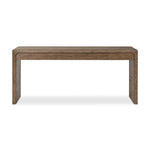 Featuring Henry Rustic Grey Veneer Desk by Four Hands at Amethyst Home. Made from solid reclaimed oak finished in a rustic grey, this slim-profile desk shapes subtly curved corners, bringing a handcrafted look to a minimalist form. Designed in partnership with longtime Four Hands collaborator Thomas Bina and Brazilian designer Ronald Sasson.Overall Dimensio. Amethyst Home provides interior design, new home construction design consulting, vintage area rugs, and lighting in the San Diego metro area.