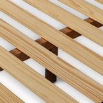 Angled wings anchor the sides of this reimagined shelter bed, grounding an upholstered bed frame. Off-white Crypton® performance fabric covers all-around cushioning. Crypton® performance fabric is specially engineered for protection against stains, moisture and odor Amethyst Home provides interior design, new home construction design consulting, vintage area rugs, and lighting in the Houston metro area.