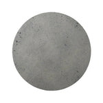 This outdoor propane tank enclosure pairs with fire tables for a clean, seamless look. Made from glass-reinforced concrete, each piece is naturally finished with deep tones of pewter and dark grey. It can act as an end table with its lid on, and has cutouts at the base for hose attachments. Amethyst Home provides interior design, new home construction design consulting, vintage area rugs, and lighting in the Laguna Beach metro area.