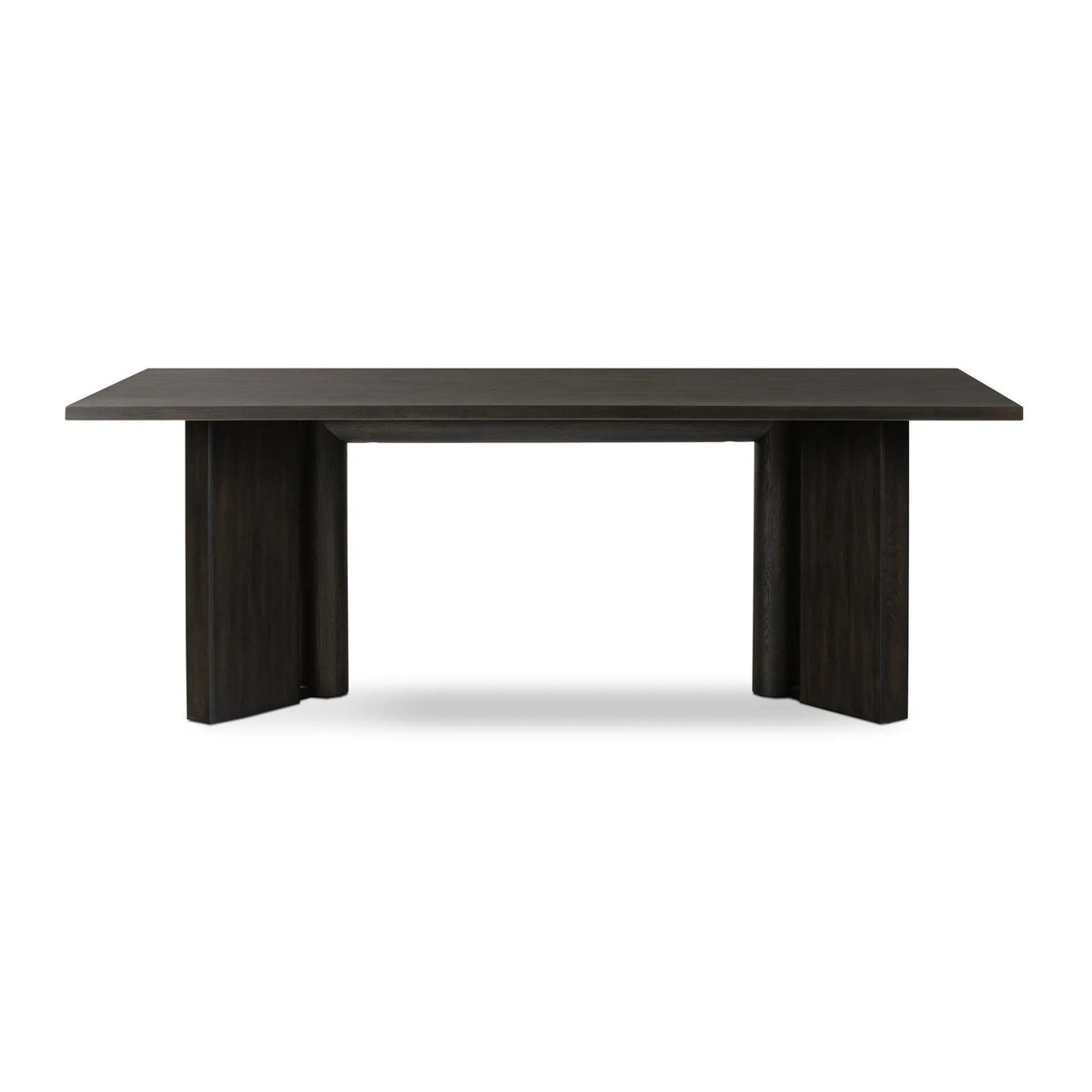 Huxley Smoked Black Veneer Dining Table | ready to ship!