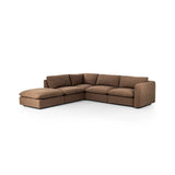 Inflated, pillow-inspired cushioning all around brings cozy comfort to the room. High-performance linen offers the best of both worlds on this plush and welcoming sectional. Amethyst Home provides interior design, new home construction design consulting, vintage area rugs, and lighting in the Portland metro area.