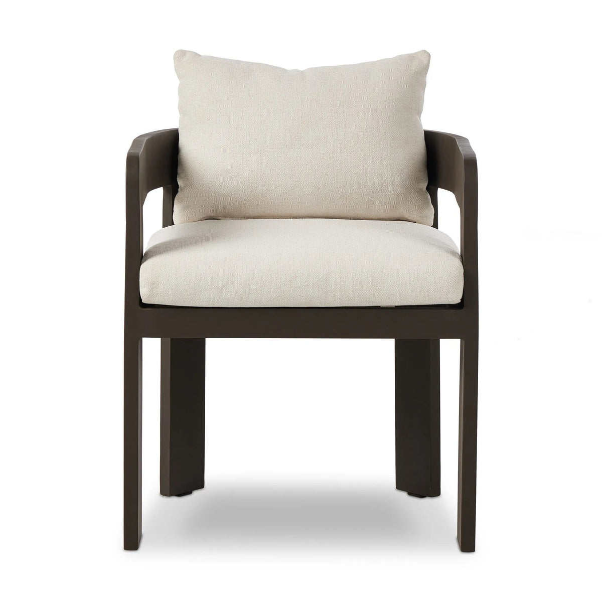 Jackson Alessi Linen Outdoor Metal Dining Chair | ready to ship!