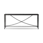 Channel Art Deco with a curved stretcher base of bronzed hammered iron. Style in the entryway, media room or any space that needs extra storage or display.As fans of luxe design at Amethyst, we love the optimistic inspired Jade Console Table. This item pairs well with other brands such as Verellen and is perfect for eclectic homes Amethyst Home provides interior design, new home construction design consulting, vintage area rugs, and lighting in the Calabasas metro area.