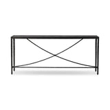 Channel Art Deco with a curved stretcher base of bronzed hammered iron. Style in the entryway, media room or any space that needs extra storage or display.As fans of luxe design at Amethyst, we love the optimistic inspired Jade Console Table. This item pairs well with other brands such as Verellen and is perfect for eclectic homes Amethyst Home provides interior design, new home construction design consulting, vintage area rugs, and lighting in the Calabasas metro area.