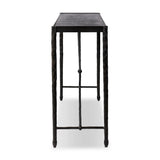 Channel Art Deco with a curved stretcher base of bronzed hammered iron. Style in the entryway, media room or any space that needs extra storage or display.As fans of luxe design at Amethyst, we love the optimistic inspired Jade Console Table. This item pairs well with other brands such as Verellen and is perfect for eclectic homes Amethyst Home provides interior design, new home construction design consulting, vintage area rugs, and lighting in the Park City metro area.