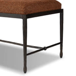 Featuring Jade Crypton Wayfarer Sienna Accent Bench by Four Hands at Amethyst Home. Introducing our Jade Crypton Wayfarer Sienna Accent Bench, the perfect addition to any luxurious interior. This sophisticated accent bench adds a touch of elegance and charm to any room. Made with Crypton fabric, it offers both style and durability, making it a must-have for. Amethyst Home provides interior design, new home construction design consulting, vintage area rugs, and lighting in the Park City metro area.