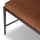 Featuring Jade Crypton Wayfarer Sienna Accent Bench by Four Hands at Amethyst Home. Introducing our Jade Crypton Wayfarer Sienna Accent Bench, the perfect addition to any luxurious interior. This sophisticated accent bench adds a touch of elegance and charm to any room. Made with Crypton fabric, it offers both style and durability, making it a must-hav. Amethyst Home provides interior design, new home construction design consulting, vintage area rugs, and lighting in the Salt Lake City metro area.