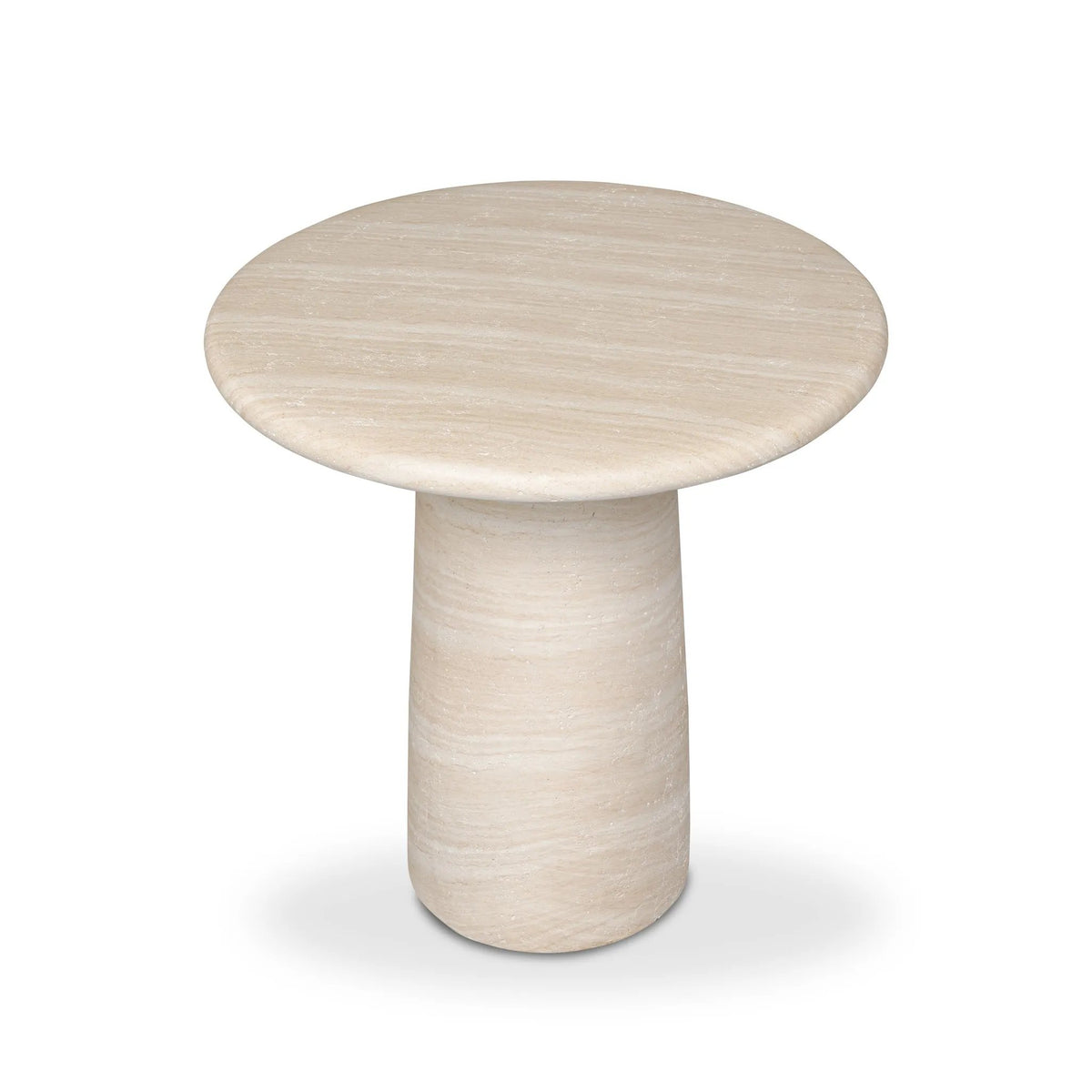 Janice Sand Striae End Table | shipping 11/10/2025