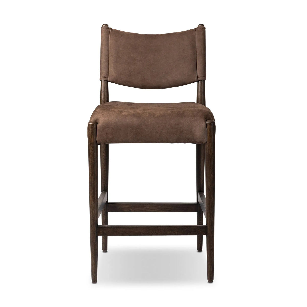 Jayla Counter Stool - Nubuck Cigar | ready to ship!
