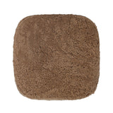 Small scale, big personality. This petite, shearling ottoman pairs a rounded upholstered seat with rugged, hammered black feet for a hand-crafted look.As lovers of modern materials at Amethyst, we love the nature inspired Joey Ottoman - Amber Shearling. This item pairs well with other brands such as Loloi Rugs and is perfect for coastal homes Amethyst Home provides interior design, new home construction design consulting, vintage area rugs, and lighting in the Los Angeles metro area.