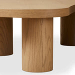 Classic kidney-shaped oak coffee tables bring shape and flexibility to your living space. Inspired by midcentury design, a light, natural finish mixes into into a range of collections with ease Amethyst Home provides interior design, new home construction design consulting, vintage area rugs, and lighting in the Miami metro area.