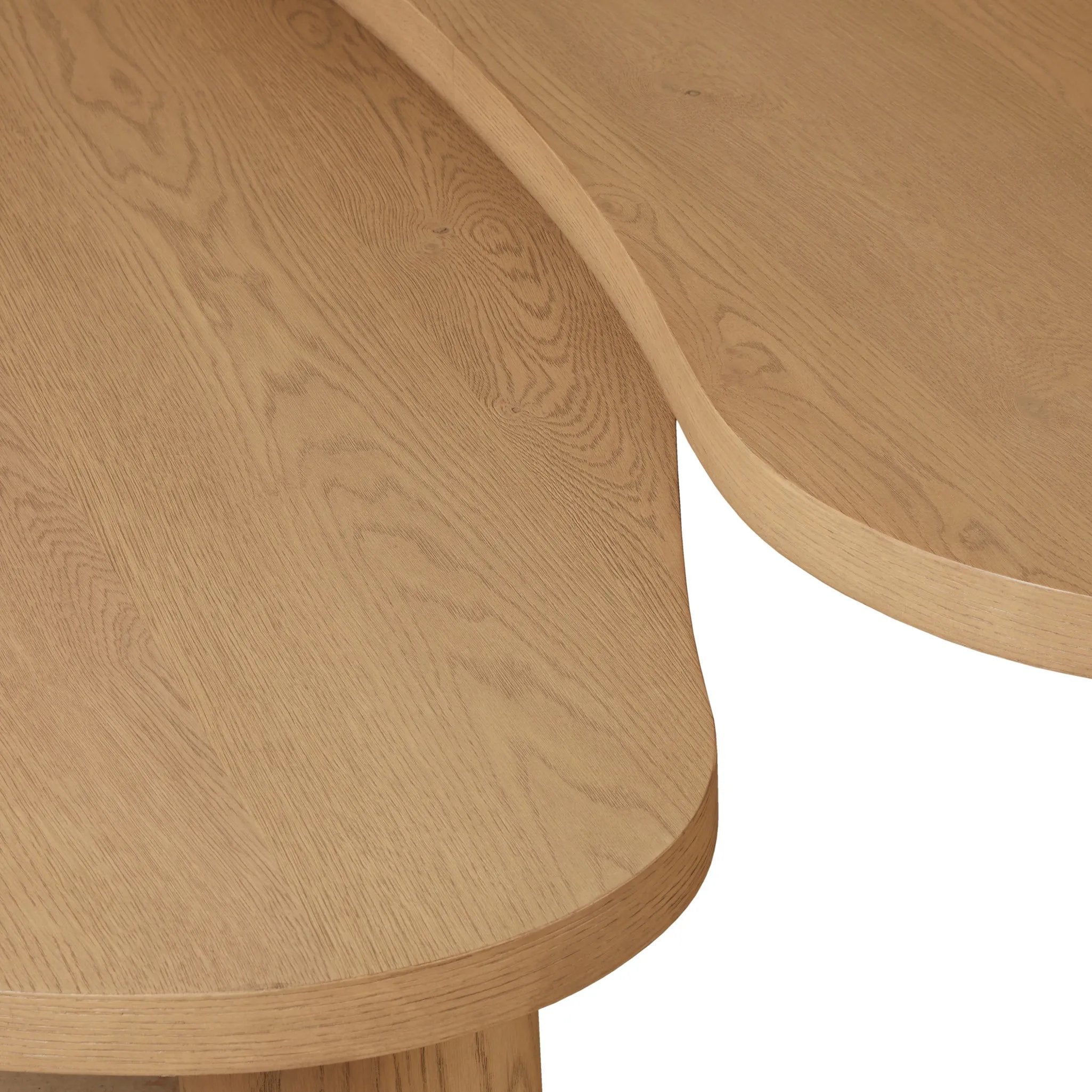 Classic kidney-shaped oak coffee tables bring shape and flexibility to your living space. Inspired by midcentury design, a light, natural finish mixes into into a range of collections with ease Amethyst Home provides interior design, new home construction design consulting, vintage area rugs, and lighting in the Monterey metro area.