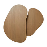 Classic kidney-shaped oak coffee tables bring shape and flexibility to your living space. Inspired by midcentury design, a light, natural finish mixes into into a range of collections with ease Amethyst Home provides interior design, new home construction design consulting, vintage area rugs, and lighting in the Tampa metro area.
