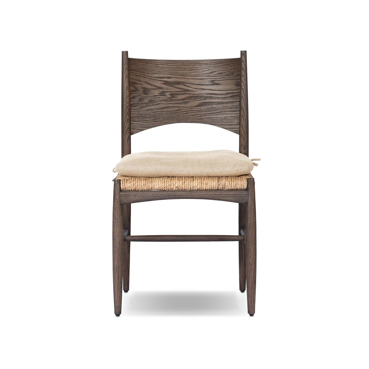 Jovan Savile Flax Dining Chair With Cushion | shipping 10/10/2025