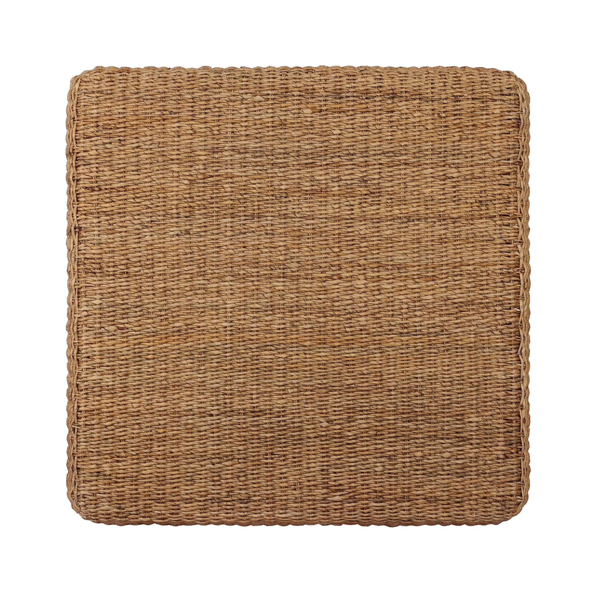 Textural banana leaf is subtly bleached to bring a coastal look to this fully woven coffee table. Adds a casual, elevated element to the living space.As lovers of natural aesthetics at Amethyst, we love the designer inspired Keira Coffee Table. This item pairs well with other brands such as Surya and is perfect for color drenched homes Amethyst Home provides interior design, new home construction design consulting, vintage area rugs, and lighting in the Kansas City metro area.