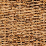 Textural banana leaf is subtly bleached to bring a coastal look to this fully woven coffee table. Adds a casual, elevated element to the living space.As lovers of natural aesthetics at Amethyst, we love the designer inspired Keira Coffee Table. This item pairs well with other brands such as Surya and is perfect for color drenched homes Amethyst Home provides interior design, new home construction design consulting, vintage area rugs, and lighting in the San Diego metro area.