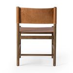 Solid parawood forms a simple, vintage-inspired frame for sling-style seating of top-grain leather exclusive to Four Hands Amethyst Home provides interior design, new home construction design consulting, vintage area rugs, and lighting in the Washington metro area.