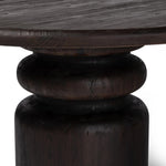 Featuring Kerrville Burnt Pine Round Dining Table by Four Hands at Amethyst Home. Solid pine pairs with a burnt finish for a warm, antiqued look, while a pedestal-style base and thoughtful detailing update the classic turn shape.
Overall Dimensions: 48.0" L x 48.0 " W x 30.0" H
Materials: Solid Pine, Poplar Eucalyptus PlywoodWeight: 179.67 lbs. Amethyst Home provides interior design, new home construction design consulting, vintage area rugs, and lighting in the Newport Beach metro area.