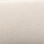 Featuring Kirby Alcala Cream Accent Bench by Four Hands at Amethyst Home. Style this modern accent bench just about anywhere. A cradle base of wire-brushed parawood supports a linen-like upholstered seat. Performance fabrics are specially created to withstand spills, stains, high traffic and wear, ensuring long-term comfort and unmatched durability.Overall . Amethyst Home provides interior design, new home construction design consulting, vintage area rugs, and lighting in the Charlotte metro area.