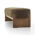 Featuring Kirby Sutton Olive Accent Bench by Four Hands at Amethyst Home. Style this modern accent bench just about anywhere. A cradle base of wire-brushed parawood supports heavily textured upholstered seating.Overall Dimensions: 75.50"w x 20.50"d x 20.50"hWeight : 67.24 lbsMaterials: 100% Polyester, Solid Parawood, Poplar Plywood. Amethyst Home provides interior design, new home construction design consulting, vintage area rugs, and lighting in the Austin metro area.