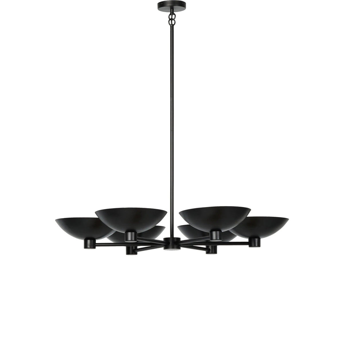 Klaus Jet Black Chandelier | ready to ship!