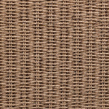 Featuring Koe Ellor Beige Outdoor Chair by Four Hands at Amethyst Home. Bring texture outside. Inspired by the classic tulip shape, this outdoor swivel chair features a sculptural, woven faux hyacinth frame and a deep seat and loose back cushion in 100% olefin, known for its UV-resistant, water-repellent and quick-drying abilities. Cover or store indoor. Amethyst Home provides interior design, new home construction design consulting, vintage area rugs, and lighting in the Newport Beach metro area.