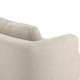 Settle into comfort outdoors. An inviting outdoor sofa features a rounded, inflated silhouette crafted from solid FSC®-certified teak. Finished in high-performance upholstery, with welcoming wide arms and loose back cushions for easy lounging. Cover or store indoors during inclement weather and when not in use Amethyst Home provides interior design, new home construction design consulting, vintage area rugs, and lighting in the Charlotte metro area.