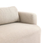 Settle into comfort outdoors. An inviting outdoor sofa features a rounded, inflated silhouette crafted from solid FSC®-certified teak. Finished in high-performance upholstery, with welcoming wide arms and loose back cushions for easy lounging. Cover or store indoors during inclement weather and when not in use Amethyst Home provides interior design, new home construction design consulting, vintage area rugs, and lighting in the Seattle metro area.