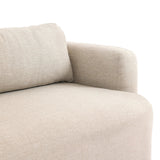 Settle into comfort outdoors. An inviting outdoor sofa features a rounded, inflated silhouette crafted from solid FSC®-certified teak. Finished in high-performance upholstery, with welcoming wide arms and loose back cushions for easy lounging. Cover or store indoors during inclement weather and when not in use Amethyst Home provides interior design, new home construction design consulting, vintage area rugs, and lighting in the Seattle metro area.